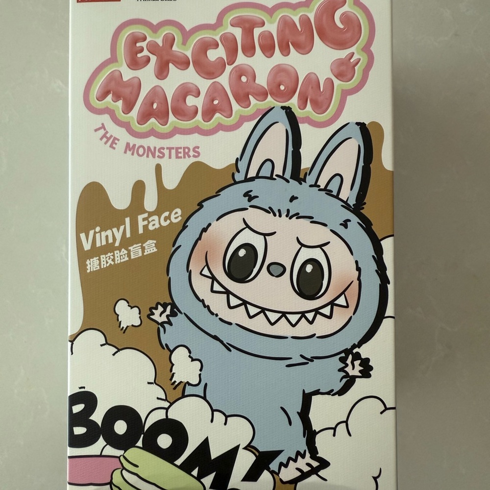 POP MART Labubu Exciting Macaron The Monsters Sesame Bean SEALED BOX confirmed